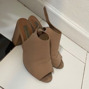 Beige Boot heels